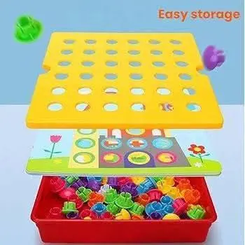 لعبة الأزرار السحرية، أداة تعليمية وتنموية لتعزيز مهارات طفلك