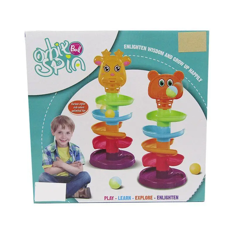 برج الدبدوب التعليمي، لعبة تدحرج الكرات لتنمية المهارات