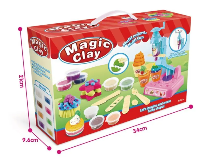 ماكينة الآيس كريم بالصلصال، عالم من الإبداع اللذيذ