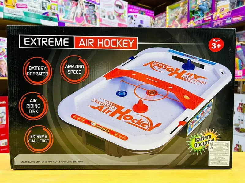 طاولة هوكي الهواء الكبيرة، لعبة تحدي السرعة والمنافسة الشيقة