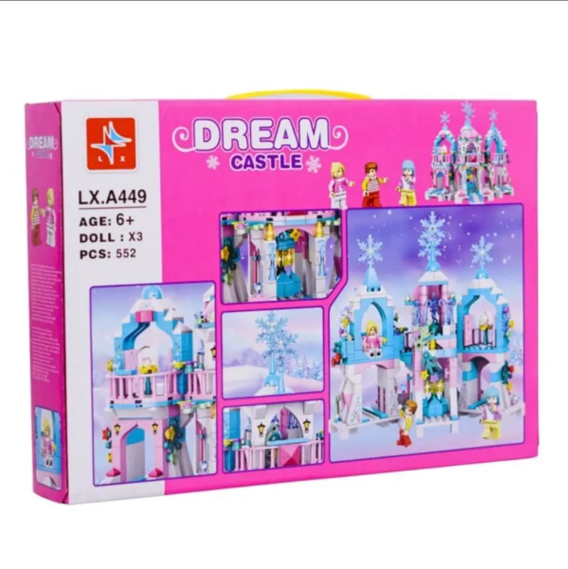 ميكانو قصر الأميرة السحري، 552 قطعة بناء لتصميم عالم خيالي مليء بالأميرات والمغامرات