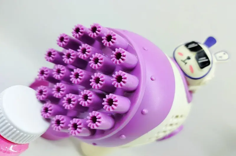 مسدس الفقاعات العملاق، بتصميم 23 فتحة وأرنوبة لطيفة