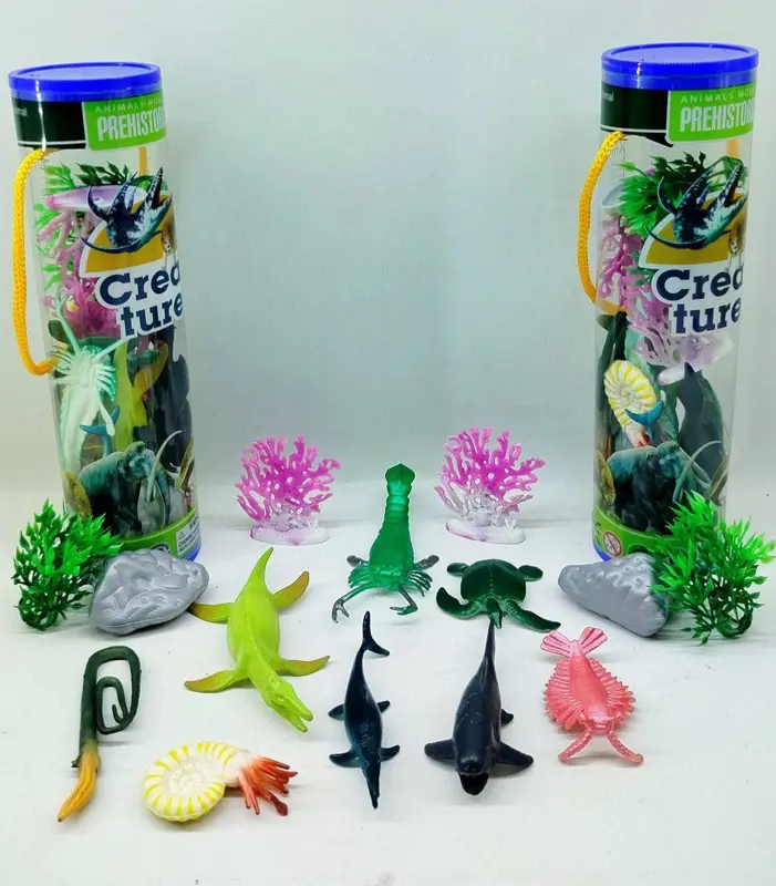 مجسمات عالم البحار، مجموعة تعليمية كاملة في برطمان