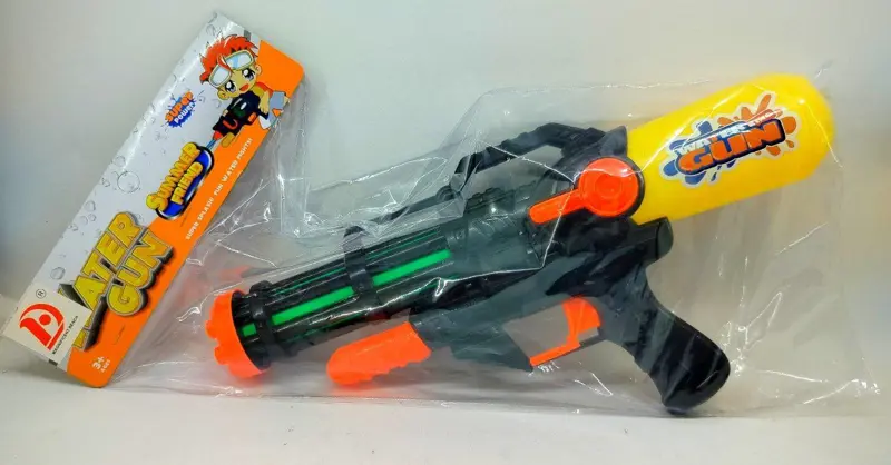 مسدس المياه اليدوي، 30 سم من القوة والتحكم