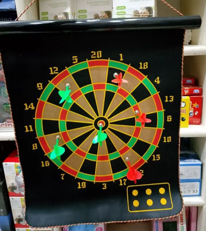 رول نيشان المغناطيسي، لعبة المنافسة العائلية بوجهين حجم 17