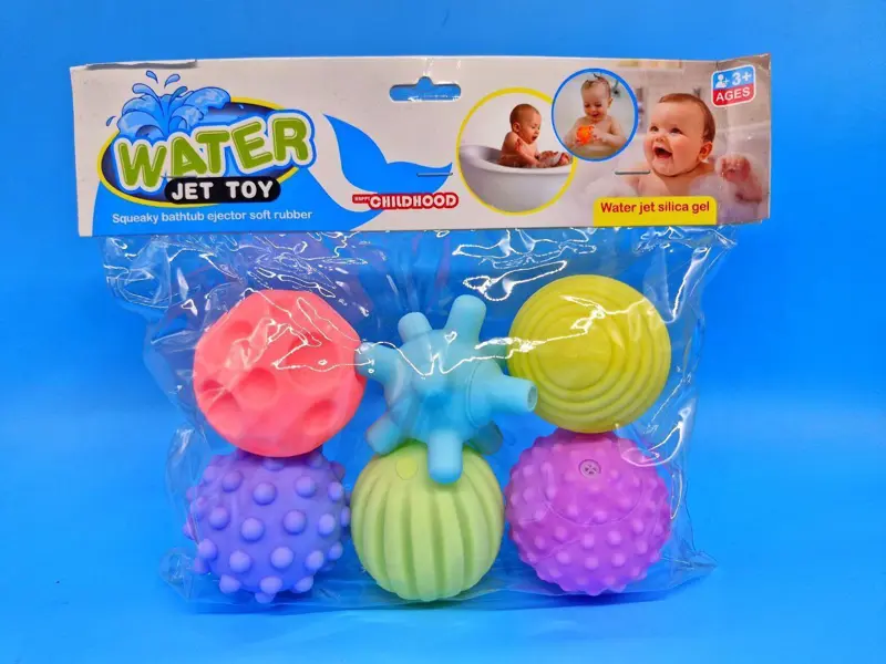 مجموعة عضاضات الأمان الستة، ألعاب سيليكون طبية بصوت ممتع