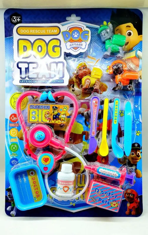 طقم طبيب باو باترول، مجموعة أدوات ومغامرات علاجية