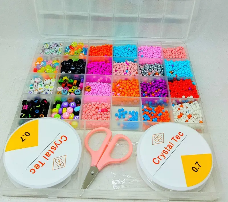 مجموعة خرز الهاند ميد، لتصميم مجوهراتك الخاصة