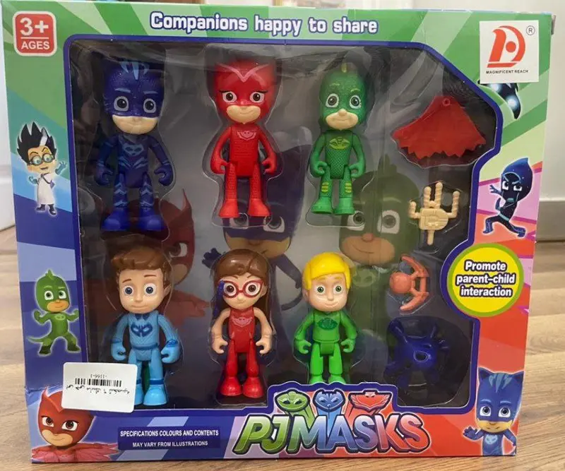 مجموعة شخصيات أبطال بي جي ماسكس الأبطال الخارقين