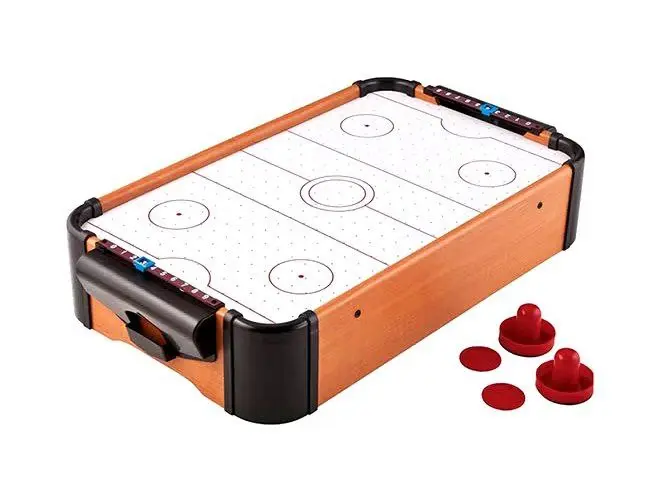 لعبة الإير هوكي الخشبية المصغرة