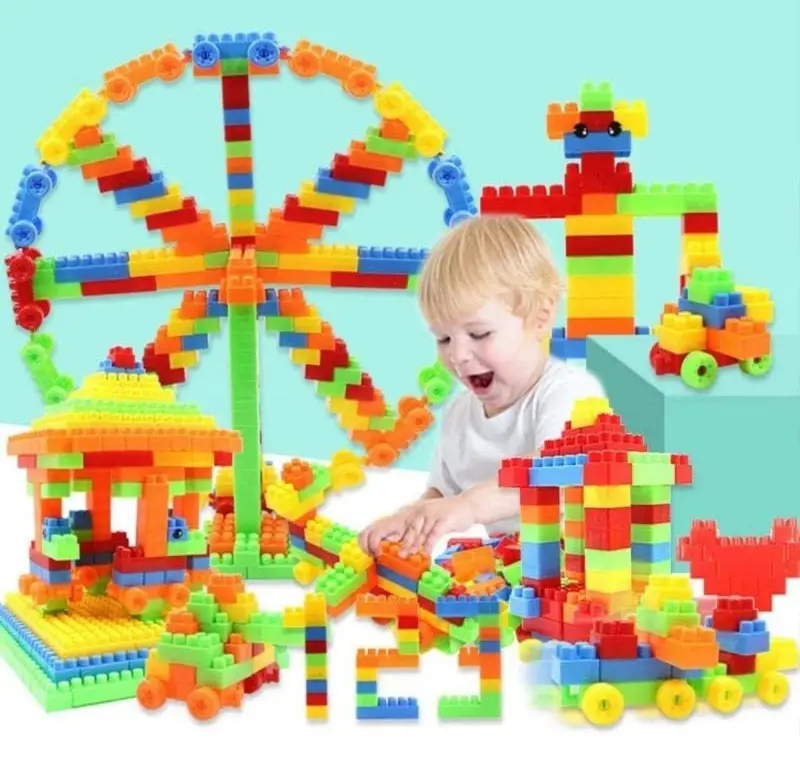 مجموعة مكعبات البناء الإبداعية 420 قطعة