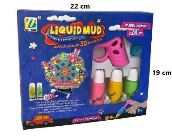 مجموعة مسدس الصلصال الإبداعية ثلاثية الأبعاد