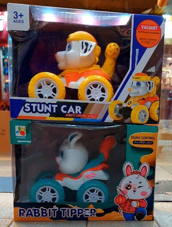 لعبة عربة التوست المتحركة بشخصيات كرتونية