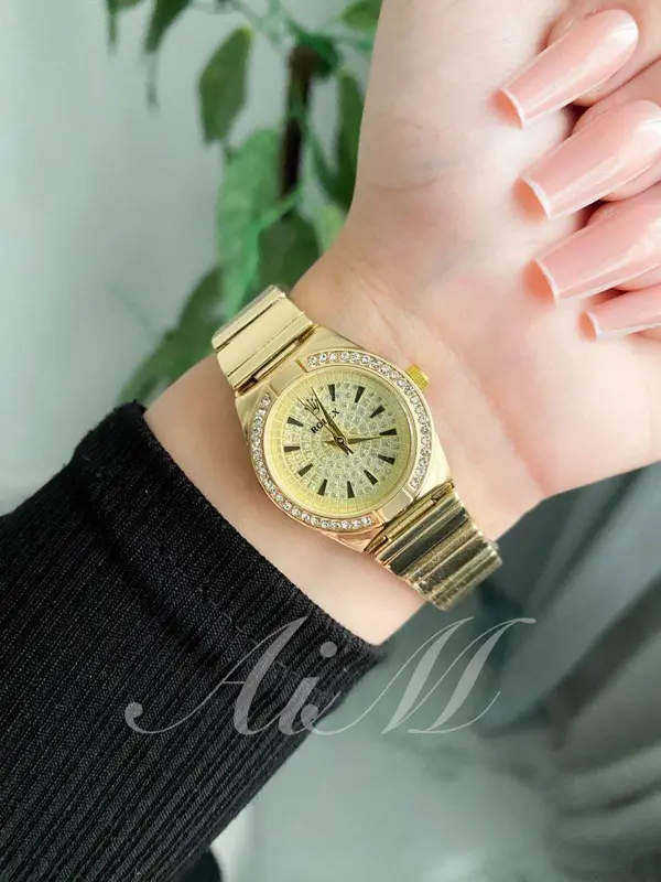 ساعة رولكس لوريال بسوار أنسيال