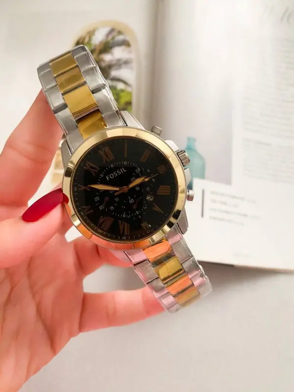 ساعة فوسيل كلاسيك معدن رجالي