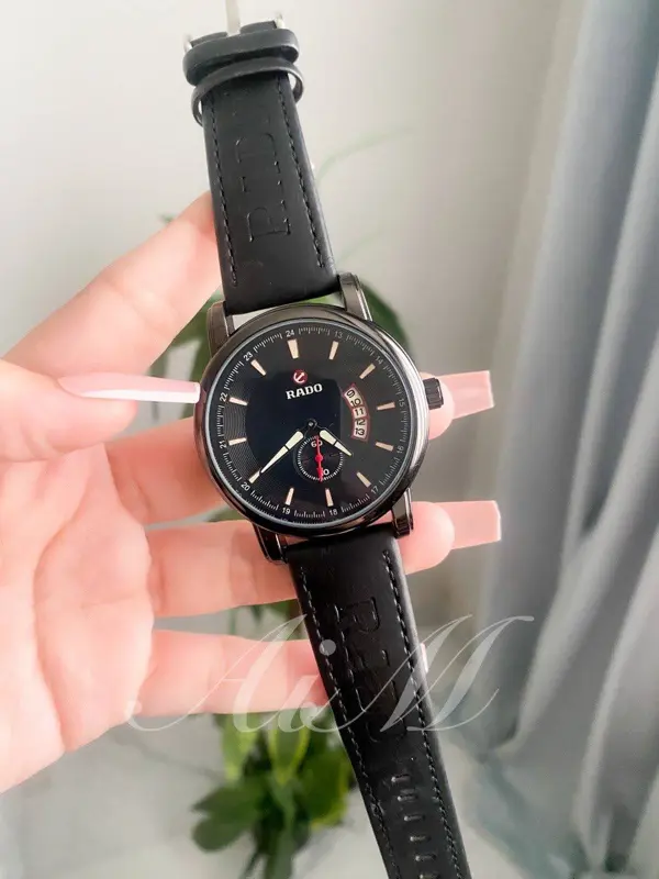 ساعة كاريرا كرونوغراف جلد كلاسيك رجالي