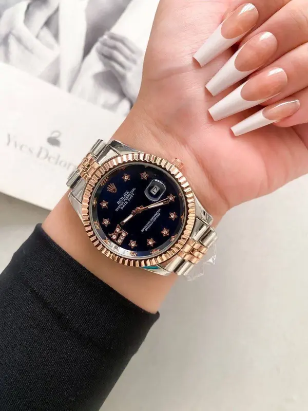 ساعة رولكس إصدار بلو سي ماستر رجالي