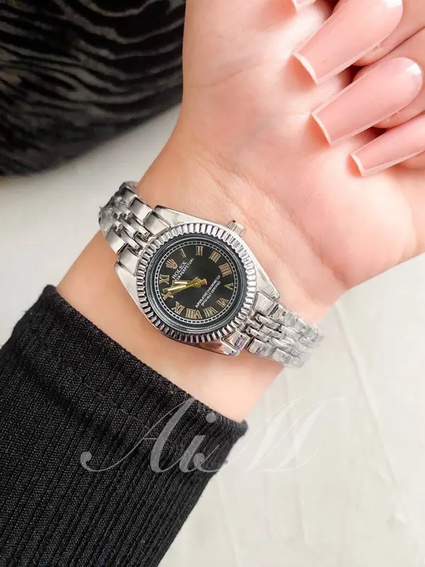 ساعة رولكس ميني أنسيال أنيقة حريمي