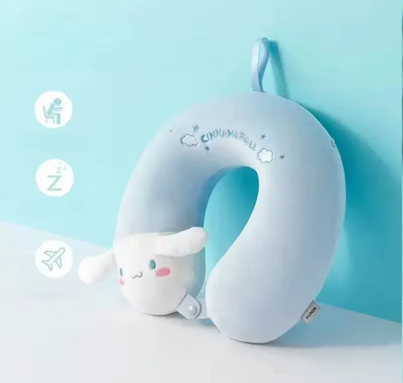 وسادة رقبه "ديزني دريم" القطيفة بتصميم شخصيات كرتونية محبوبة