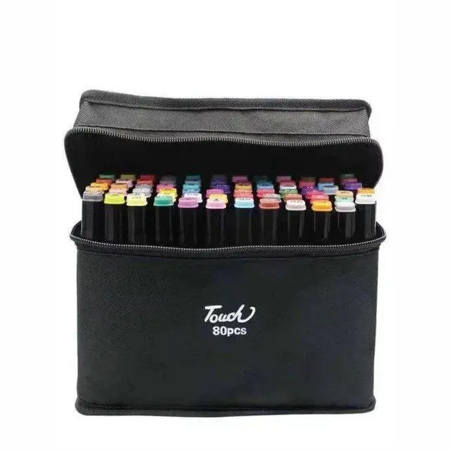 طقم ألوان فلوماستر "تاتش" الاحترافي 80 لونًا