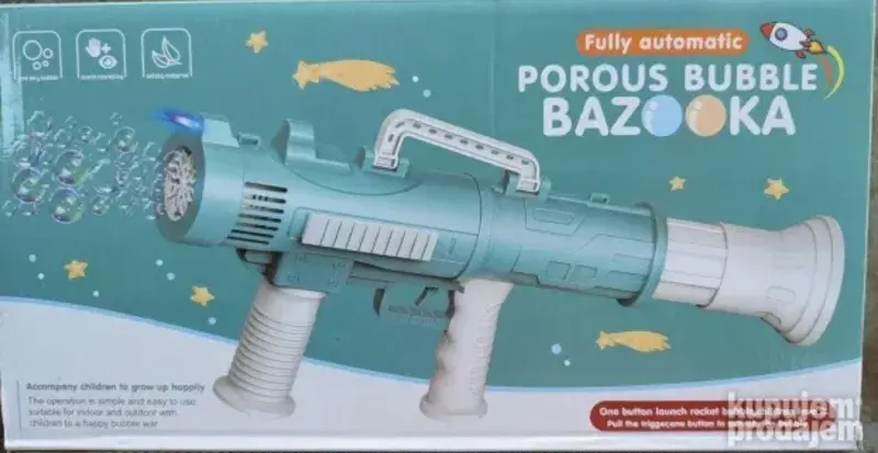 مسدس الفقاعات "بزوكا" الموسيقي