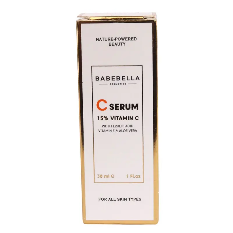 مصل "بيب بيلا" لتفتيح البشرة بفيتامين سي النقي بنسبة 15%