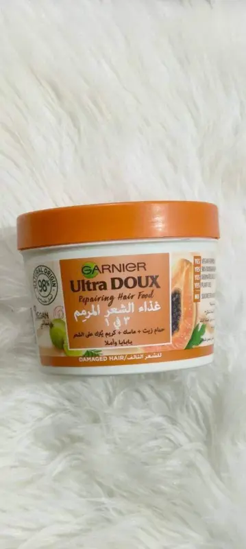 حمام كريم غارنييه ألترا دو فود للشعر التالف