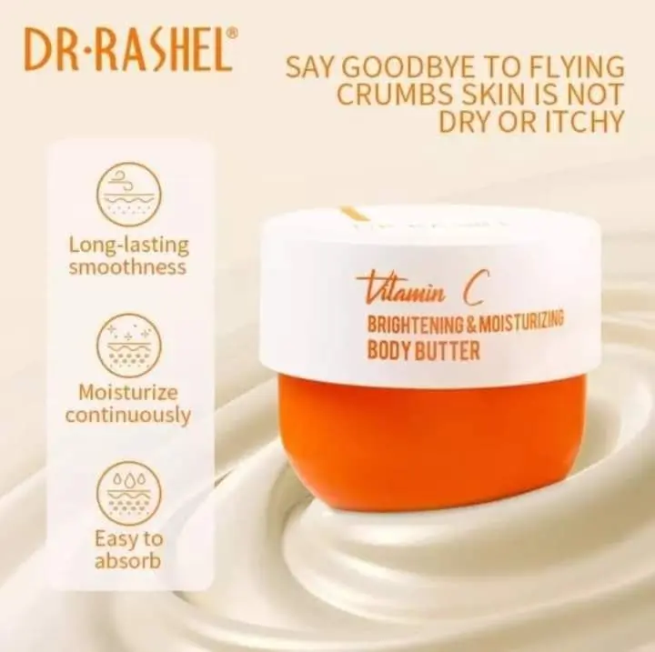 مقشر الجسم بفيتامين سي من دكتور راشيل