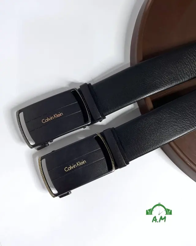 حزام كالفن كلاين رجالي أنيق بوجهين