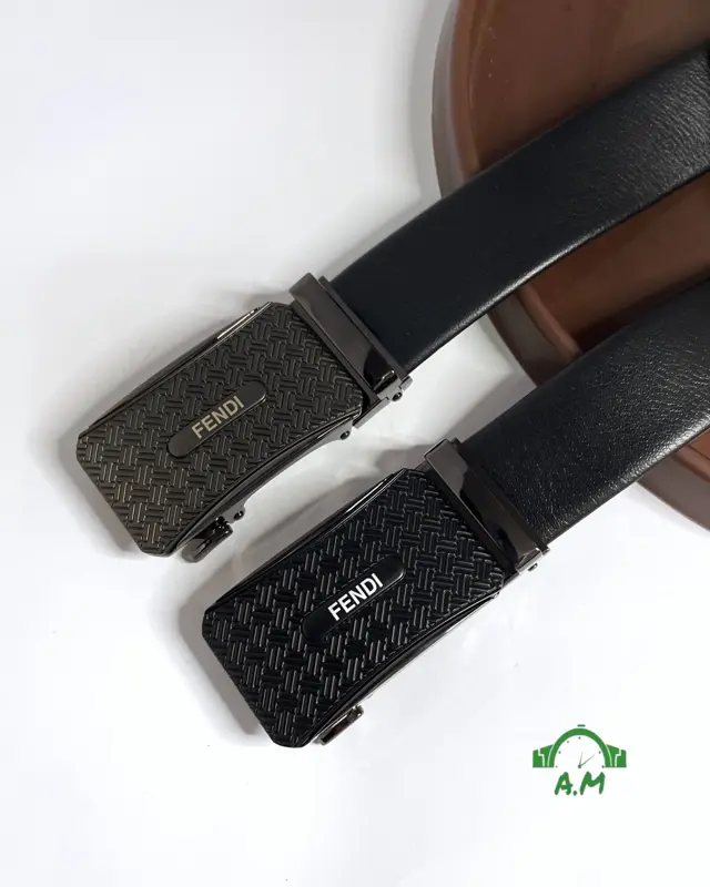 حزام فندي رجالي بإبزيم مميز