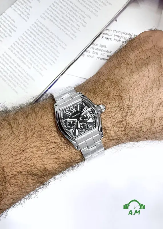 ساعة كارتييه رودستر رجالي