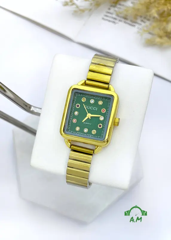 ساعة غوتشي حريمي بتصميم عصري وملون