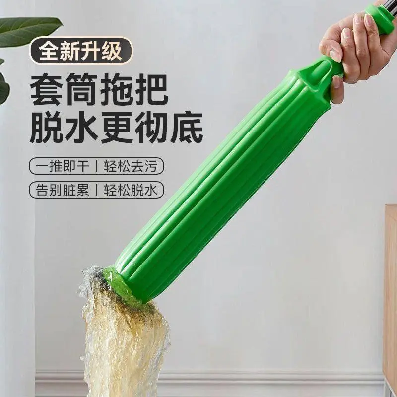 مساحة مايكروفايبر ذاتية العصر بتصميم الشراشيب الكثيفة