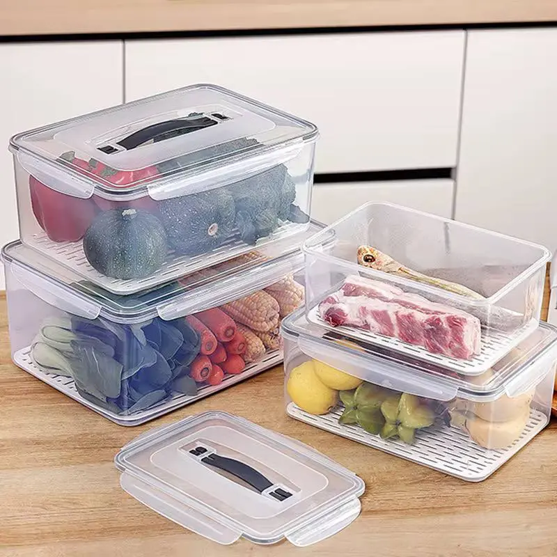 طقم علب وحافظة أكليرك بالمصفي 3 قطع