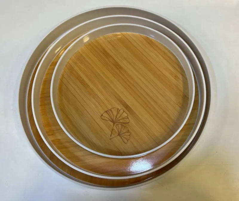 طقم صواني تقديم ميلامين