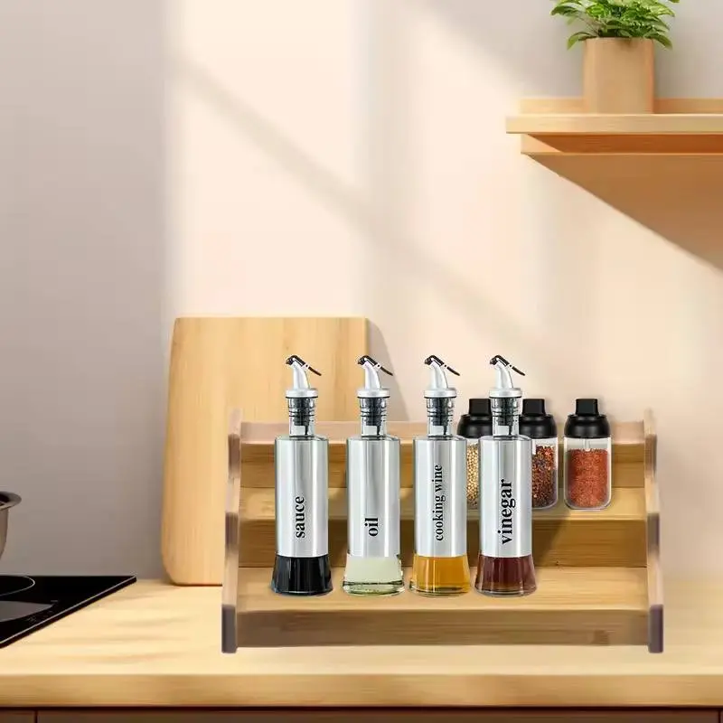 رف توابل خشبي