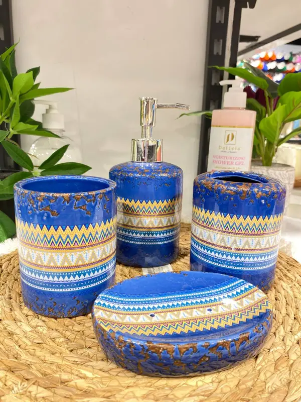 طقم حمام بورسلين شيك 3 قطع