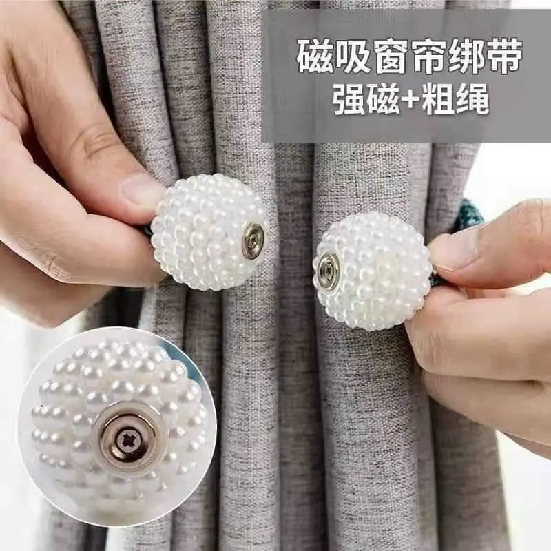 طقم ماسك ستارة مغناطيسي بتصميم كريستال فاخر (2 قطعة)