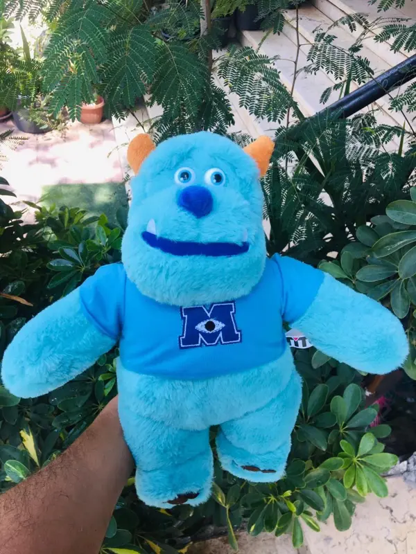 دمية شلبي سوليفان (Sulley) فرو ناعم - حجم 40 سم