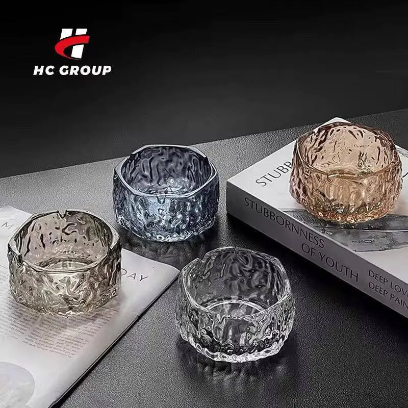 طفاية كريستال زجاجية: