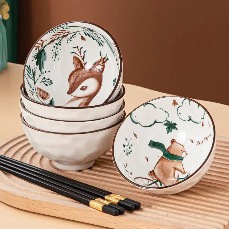 طقم بولات بورسلين ياباني اشكال ديزني