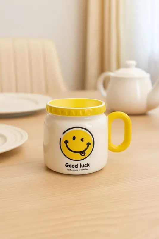 مج بورسلين بتصميمات وجه مبتسم