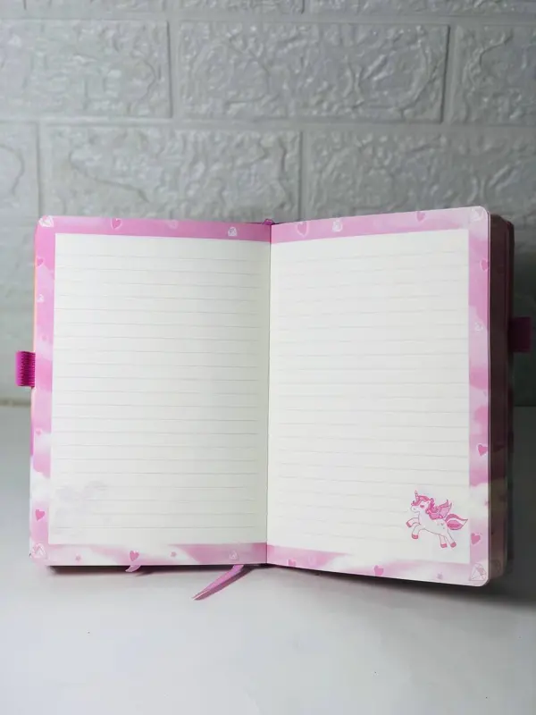 نوت بوك الجلدي بتصميم اليونيكورن