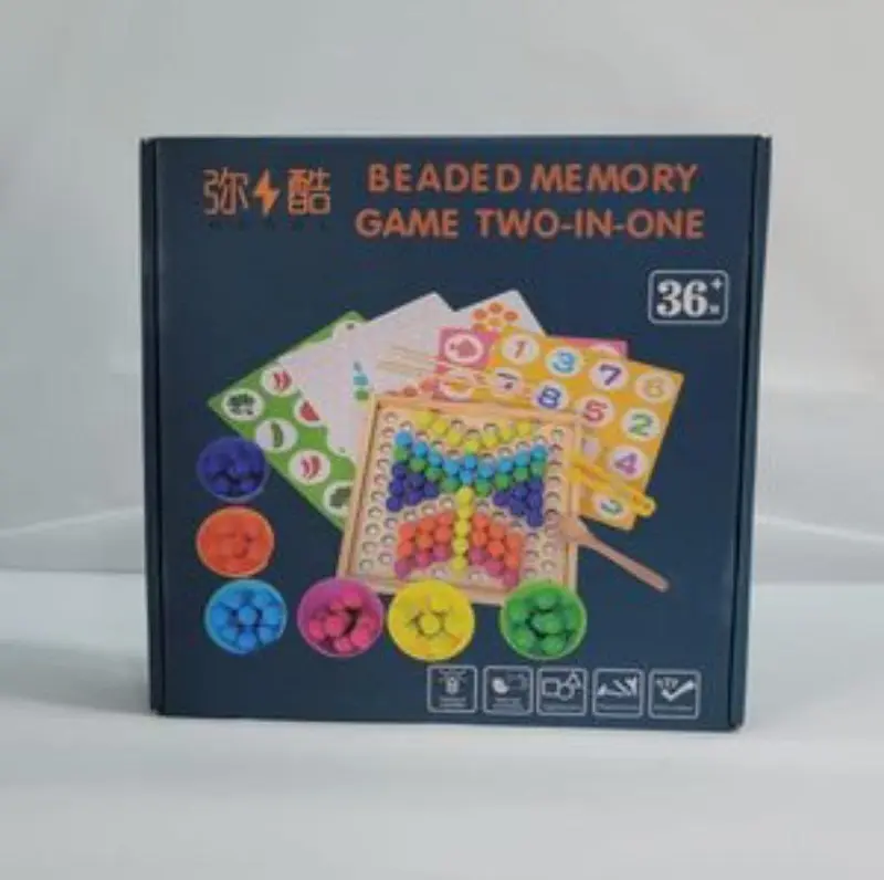 لعبة الذاكرة والتصنيف الخشبية، تنمية مهارات العقل والتركيز