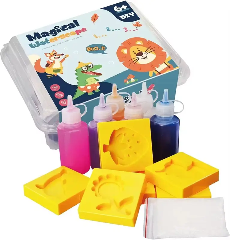 مجموعة ألوان الماء السحرية، إبداع يتحول إلى واقع بين يديك!