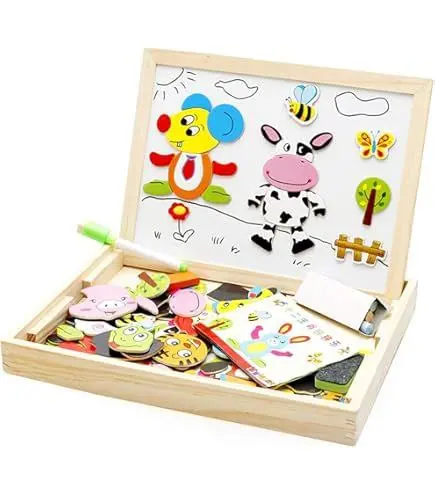 السبورة الخشبية المغناطيسية، عالم من الإبداع والتعلم