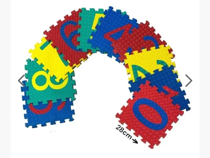 أرضيات فوم الأرقام التعليمية، 9 قطع لحماية وتنمية مهارات طفلك