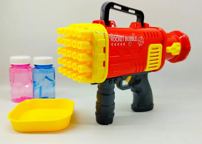 مسدس الفقاعات الاحترافي، 25 فتحة مع خزانين لمغامرة لا تنتهي