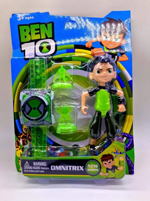 مجموعة لعبة بن تن السحرية، ساعة مضيئة وشخصيات وحوش متغيرة