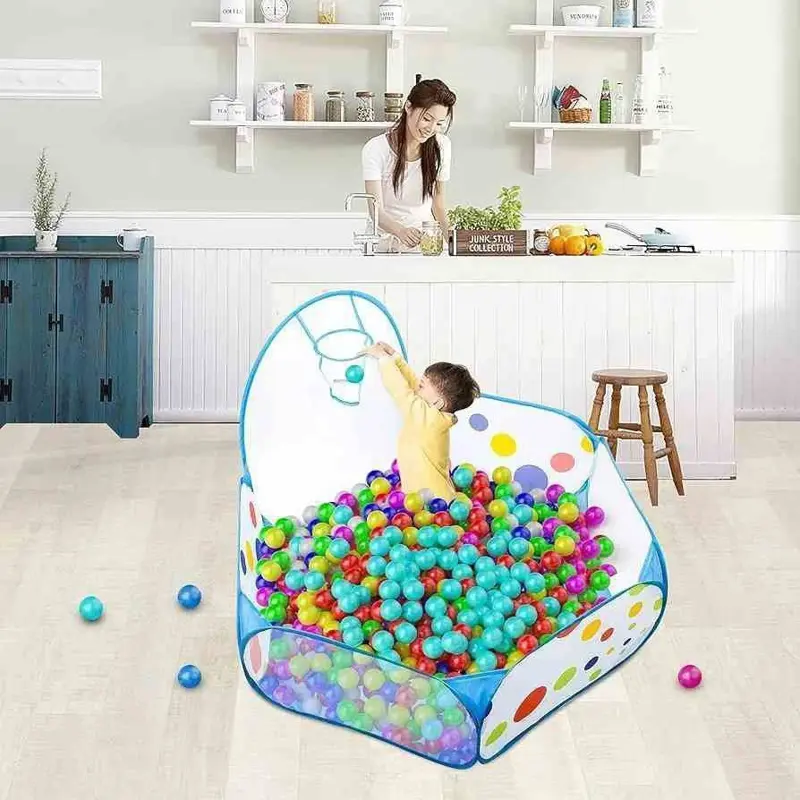 خيمة اللعب الباسكت، مساحة كبيرة للمرح وتخزين الألعاب